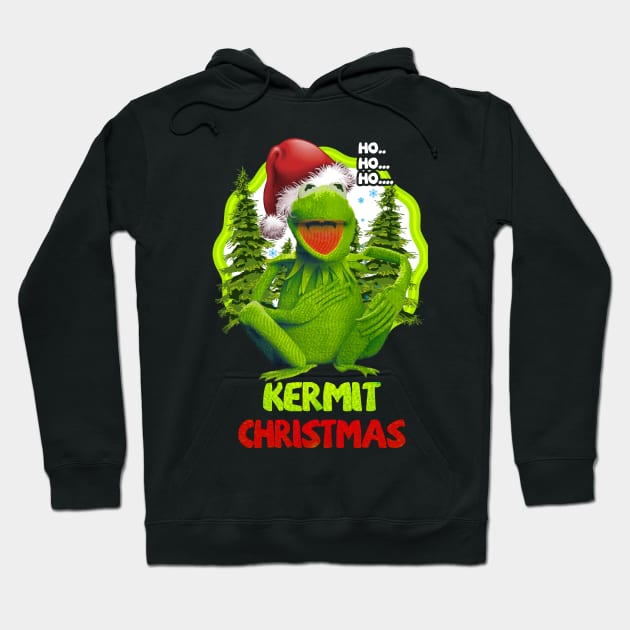 KERMIT CHRISTMAS Hoodie by RAINYDROP